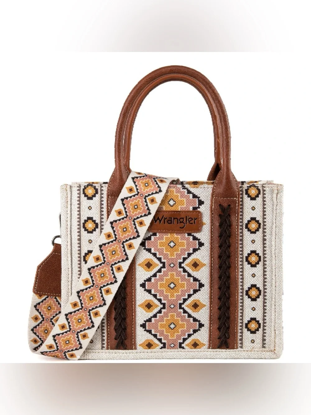 Wrangler Southwestern Crossbody Tote - Picture 1 of 7